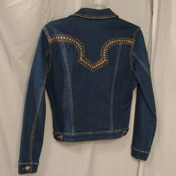 Rare OOAK Lawman Jeans Sample Denim Jacket Sm-Med - Picture 5 of 8